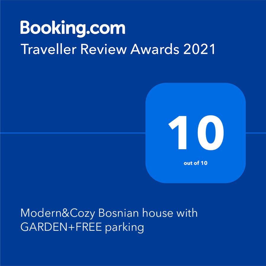 Modern&Cozy Bosnian House With Garden+Free Parking Hotel Saraievo Exterior foto